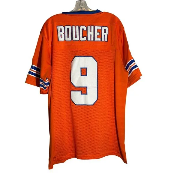 Bobby Boucher The Waterboy Bourbon Bowl 1998 Orange Jersey By Headgear Classics